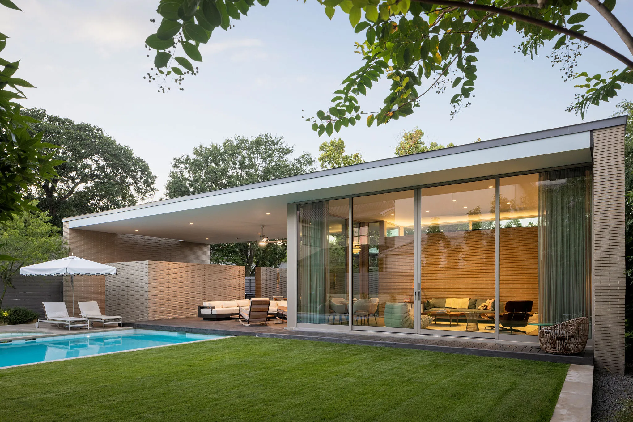 Museum District Pool House